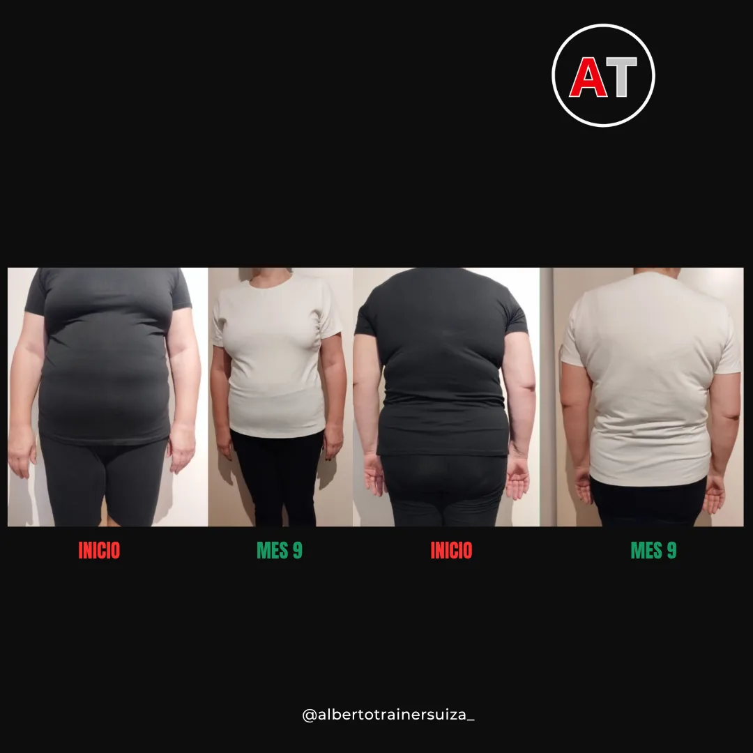 Caso real de Antonia, 25 kg menos y más de 50 años